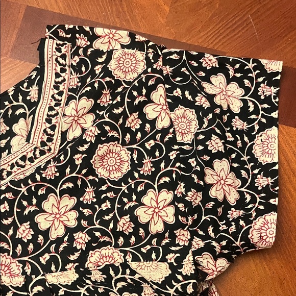 MAXI DRESS XL INDIAN COTTON VINTAGE - Picture 6 of 8